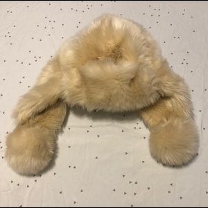 GapKids Tan Faux Fur Trapper Hat